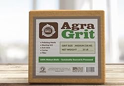 Agra Grit Walnut Shell Media 18-40 Grit