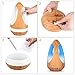 Diffuserlove 550ML Three-Sided Lamps Diffuser Ultrasonic Cool Mist Humidifier Essential Oil Diffuser, 7 Color LED Lights, Waterless Auto Shut-Off for Home Bedroom Yoga Office Kitchen