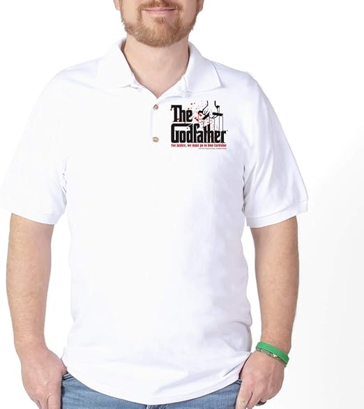 Amazon.com: CafePress The Godfather Logo Golf Shirt Golf Polo: Clothing