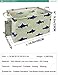 FANKANG Storage Bins, Nursery Hamper Canvas Laundry Basket Foldable with Waterproof PE Coating Large Storage Baskets for Kids Boys and Girls, Office, Bedroom, Clothes,Toys (Rec- Shark)