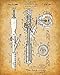 Original Hair Styling Tools Patent Art Prints - Set of Four Photos (8x10) Unframed - Makes a Great Gift Under $20 for Hairstylists, Beauticians or Bathroom Decor