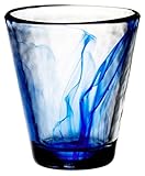 Bormioli Rocco Murano Bibita Cobalt Blue Glass, Set of 4