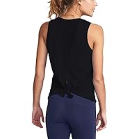 Mippo Womens Cute Workout Clothes Mesh Yoga Tops Exercise Gym Shirts Running Tank Tops