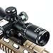 Chinoook 2.5-10x40 Tactical Rifle Scope Mil-dot Dual illuminated w/ Red Laser & Mount