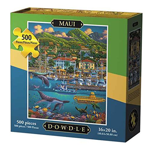 Dowdle Folk Art Maui Jigsaw Puzzle