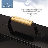 Valiant Fireside Metal Ash Carrier Black 45x26x12 cm view 5