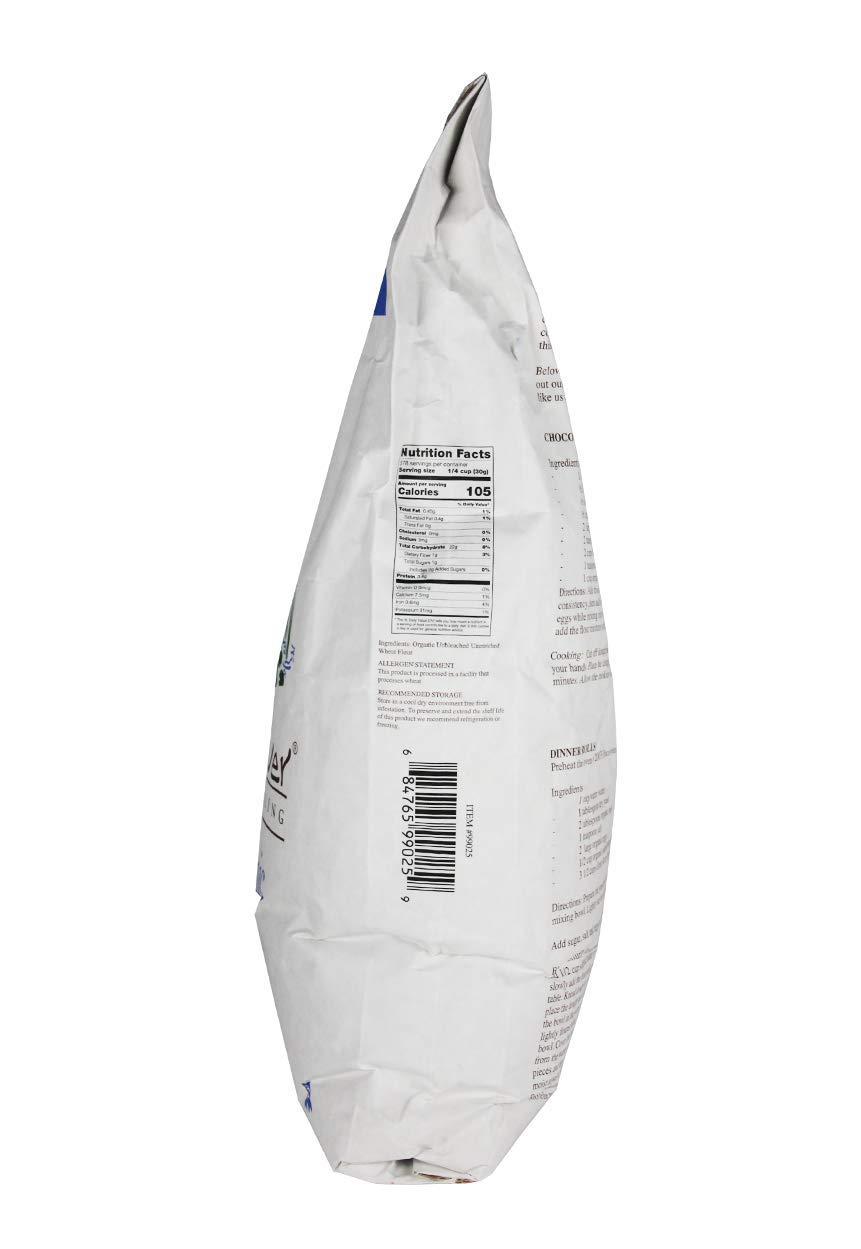 Great River Organic Milling, Lily White Bread Flour, AllPurpose