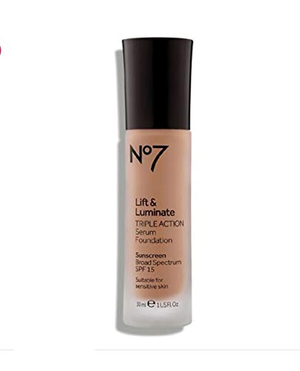 No7 Lift & Luminate Triple Action Serum Foundation Warm Beige