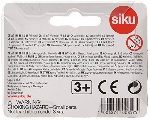 Siku 5597, Ampeln mit Verkehrsschildern, Kunststoff, Multicolor, Vielseitig einsetzbar & 0857 - Verkehrszeichen – Bild 8