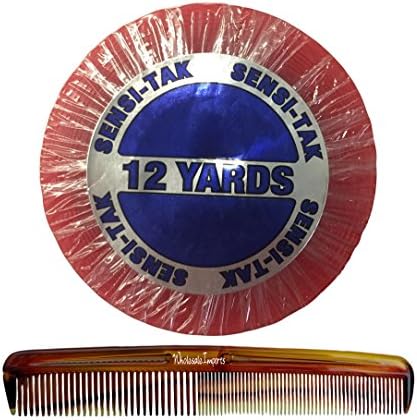 Wholesale Imports Walker Sensi-Tak Red Tape 1" X 12 Yard Roll and Comb
