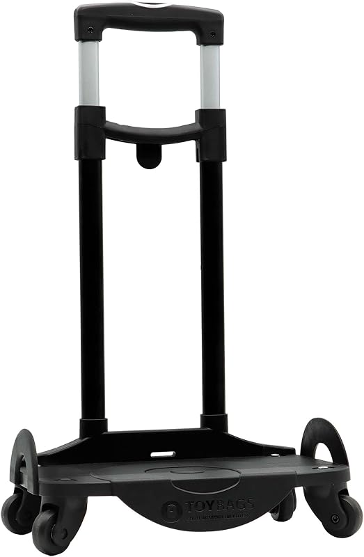 Carrinho de sacos de brinquedo multidirecional 360° - Rodas giravelmente 360° - inclui tampa anti-inclinação dianteira e laterais reforçadas - Ideal para adaptar qualquer mochila - Sacos de brinquedos — foto 1 de 7