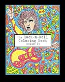 The Rock-n-Roll Coloring Book: Volume 1 (1950s to 1980s) by Andrew G Szava-Kovats