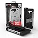 Alcatel Fierce XL Case, Zizo [Bolt Series] w/Free [Alcatel Fierce XL Screen Protector] Kickstand [Military Grade Drop Tested] Holster - Fierce XL