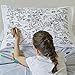 eatsleepdoodle - Coloring Pillowcase for Kids – Reusable DIY Pillow Cover with Washable Markers, Educational Arts & Crafts Activity for Boys & Girls, Fun Gift for Creative Play, Machine Washable