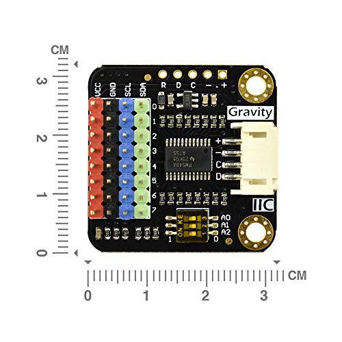 Gravity: 12C Digital 1-to-8 I2C 8 Channel Multiplexer Breakout Module for Arduino Raspberry Pi and Micro:bit - Thumbnail 3