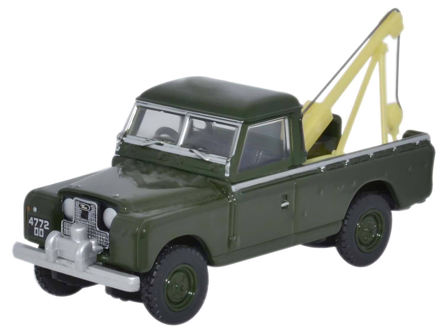 Oxford Diecast 1:76 Land Rover Series II Tow Truck Bronze Green Collectable model 76LAN2009