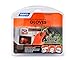 Camco Durable All Purpose RV and Camper Disposable Sanitation Gloves - Will Grip in Wet or Dry Conditions | Latex and Powder Free |Orange Nitrile Gloves - 30 Pack (40286)