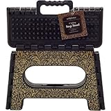 SedaFrance Folding Step Stool, Molee Royal Noir