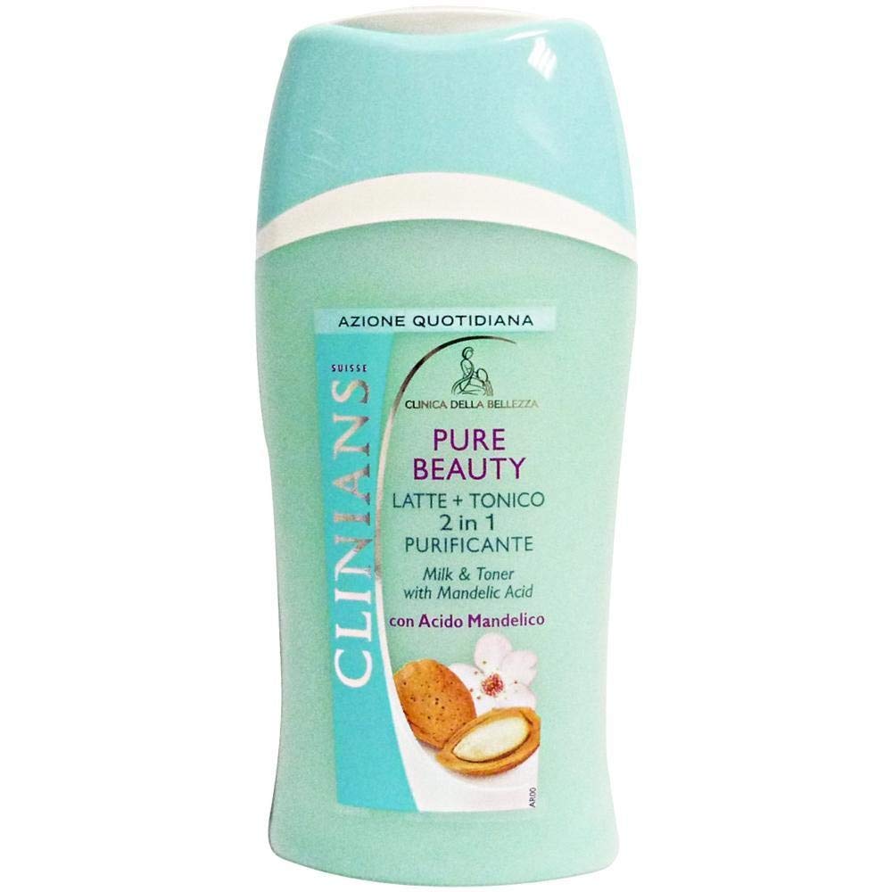 Clinians Purifying Milk + Tonic 2 in 1 with Almond & Fruit Acids 200 ml