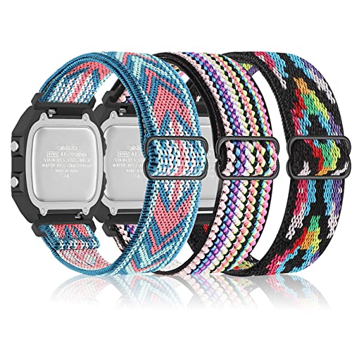 Casio Ae1200 Amazon Casio Watch Band Huadea 18mm Stretchy Nylon