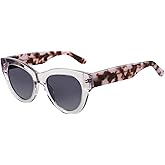 ZENOTTIC Polarized Sunglasses Women Round: Trendy Sun Glasses for Ladies - Retro Classic Shades UV400 Protection