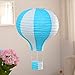 Hot Air Balloon Paper Lantern Chinese Japanese Paper Lamps Party Paper Lanterns Lantern Ball Lamps Decorations Christmas String Lights Rainbow Mixed Colors 12'', Set of 10