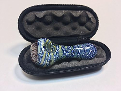 AC Fashions 4.5" Mushroom Incense Burner with AC Fashions Cushioned Zipper case, a Perfect Gift