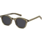 SOJOS Retro Square Sunglasses for Women Men Vintage Shades UV Protection Sunnies SJ2316