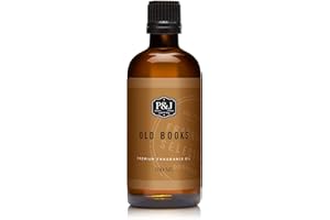 P&J Trading - Old Books Scented Oil 100ml - Fragrance Oil for Candle Making, Soap Making, Diffuser Oils