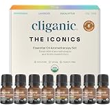 Cliganic Organic Just Breathe Essential Oil Blend 10ml, 100% Pure...