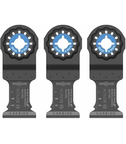 BOSCH 1-1/4 in. OSL114JF-3 Starlock Oscillating Multi-Tool