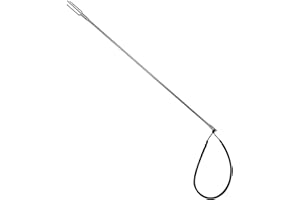 Scuba Choice 3ft Aluminum Pole Spear Hawaiian Sling with 6" Lionfish Tip, 8mm Thread, Lightweight & Durable Design, Rubber Sling Included for Precision Spearfishing and Easy Targeting