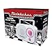 Studebaker Pink Radio SB2000 White/Pink Retro Classic Portable AM/FM Radio with Aux Input (Limited Edition Color)