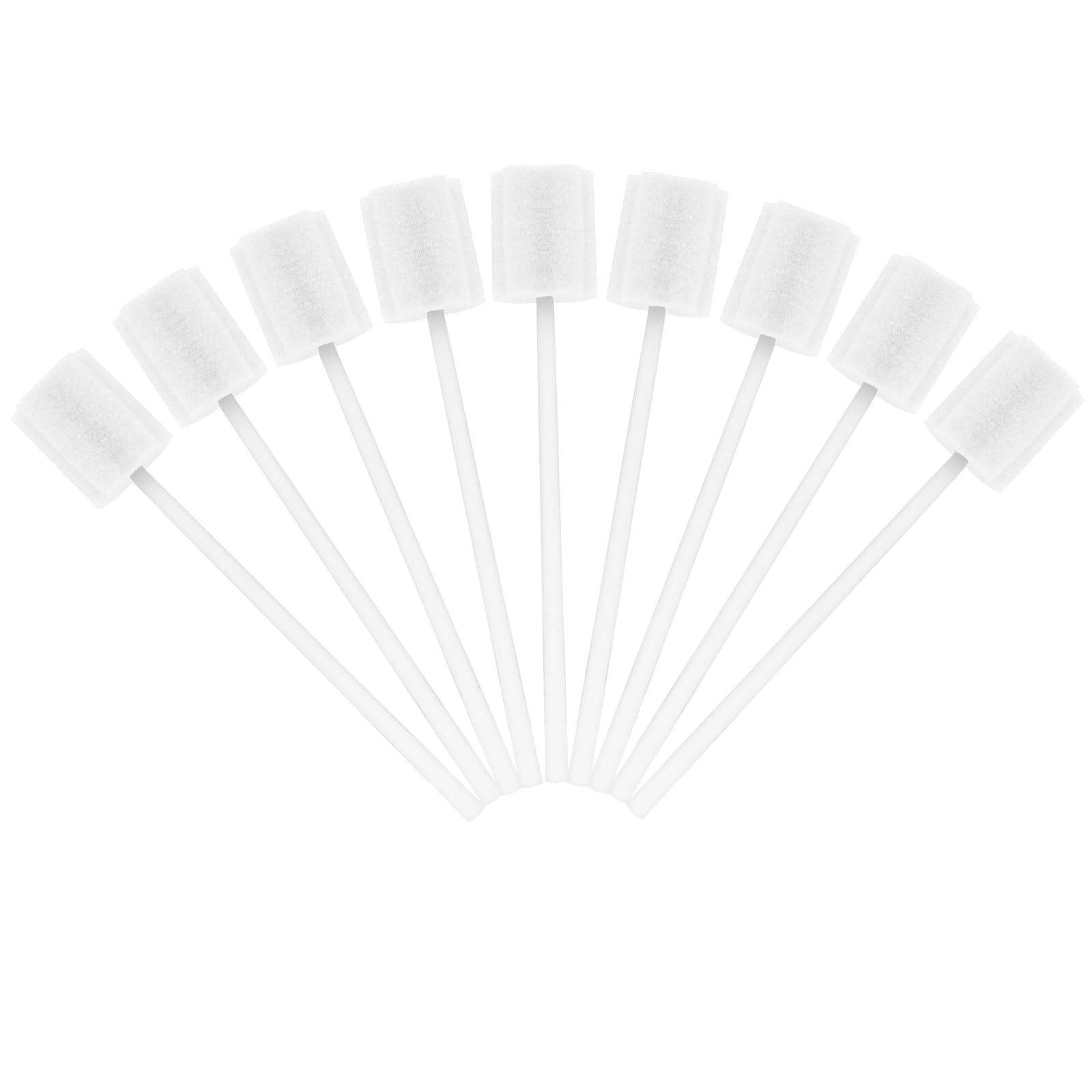 ACWOO Oral Care Sponge Swab, 100PCS Disposable Mouth Swab, Mouth Cleaning Swabs Sponge, Mouth Care Swab Sponge Stick, Tooth Mouth Cleaning Oral Care Tool Kit