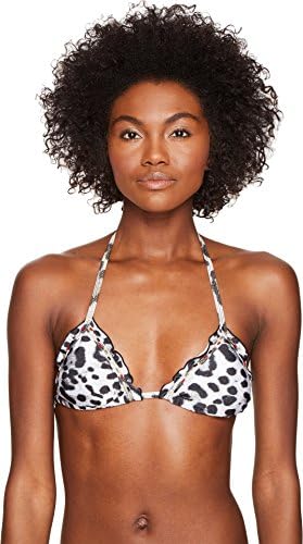 Agua De Coco by Liana Thomaz Women's Padded Triangle Top Jaguar Large
