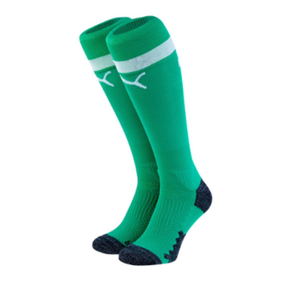 green puma football socks