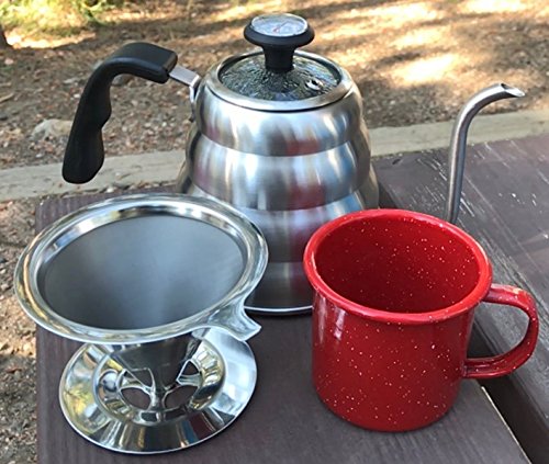 Algopix Similar Product 4 - Stainless Steel Pour Over Coffee