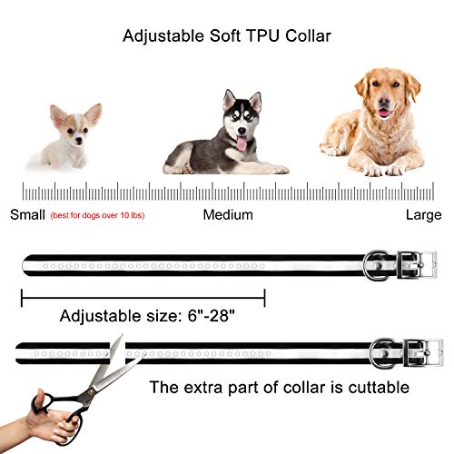 Beinhome Wireless Electric 2 Dog Fence System Electronic Outdoor Wireless Fence for 2 Dogs Rechargeable Receiver Collars - Thumbnail 4