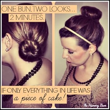 Amazon Com The Hunny Bun Top Knot Ballerina Messy Bun Form