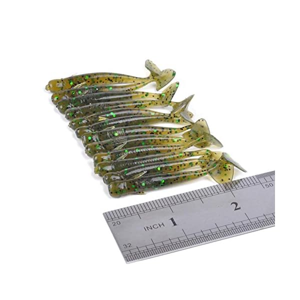 Yoshikawa-Bass-Fishing-Soft-Lure-Worm-Freshwater-2-Watermelon-Paddle-Tailpack-of-12 Yoshikawa-Bass-Fishing-Soft-Lure-Worm-Freshwater-2-Watermelon-Paddle-Tailpack-of-12