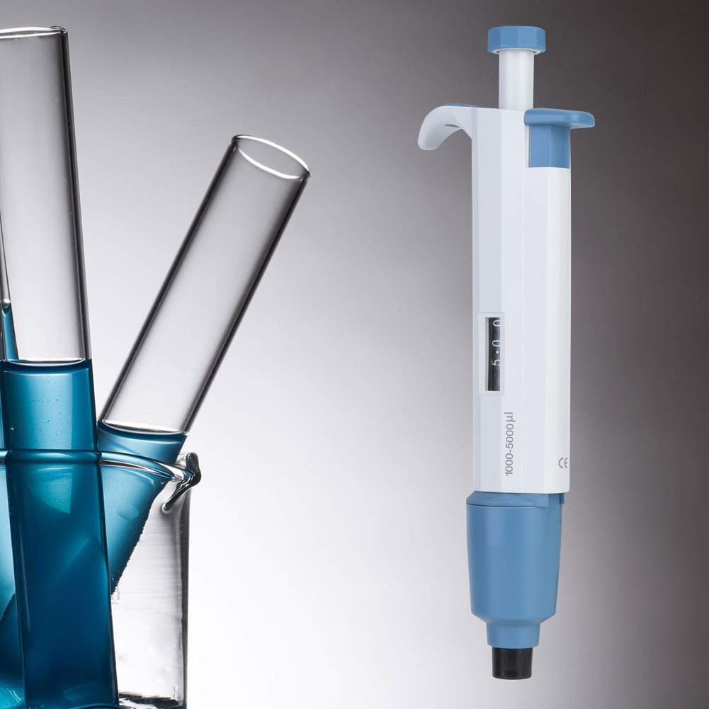 Adjustable Micro Pipettor,1000-5000ul Scientific Manual Variable Volume Pipette,School Education Researchr Sampling Testing Liquid Transfer - Image 3
