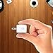 PowerJive USB AC Universal Travel Charger Adapter for iOS Devices, (5 Pack) - White