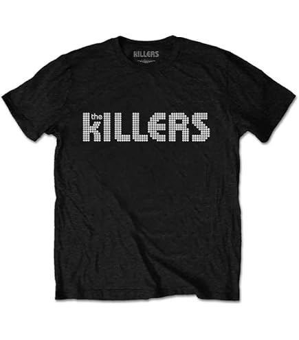 Amazon.com: The Killers T Shirt Red Bolt Band Logo Official Mens