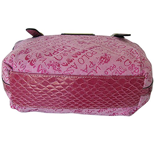 U S Polo Assn Womens Captivate Large Tote Bag Pink Desertcart