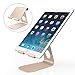 MoKo Tablet Stand, Universal 210 Degree Multi-Angle Rotatable Aluminum Smartphone Tablet Desktop Cradle Holder for iPad Pro 10.5/9.7/Mini, iPhone 8/8 Plus/7/7 Plus, iPhone X, Galaxy Note 8, Rose Gold