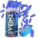 VEINZ ✮ Best Nitric Oxide Booster w/ Yohimbe & L-Arginine ✮ By LMNITRIX ✮ Top Muscle Mass & Pump Supplement ✮ 120 Caps