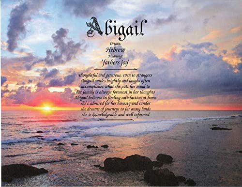 Amazon.com: Coastal Sunset - Personalized ANY First Name Meaning