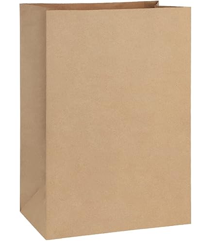 Stock Your Home 52 Lb Kraft Brown Paper Bags