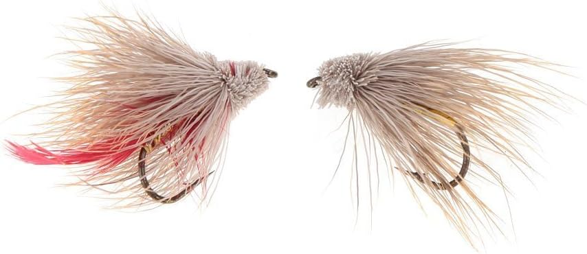 MONICO Sougayilang Fly Hook Fishing/Fishing Lure with Feather Angling 12 Pieces