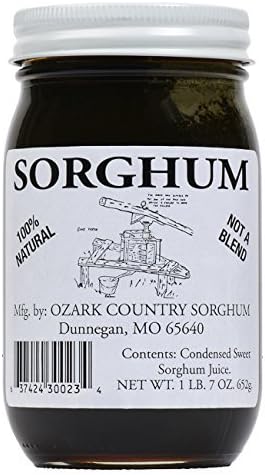 Pure Missouri Ozark Country Sorghum (1 Pint Jar)